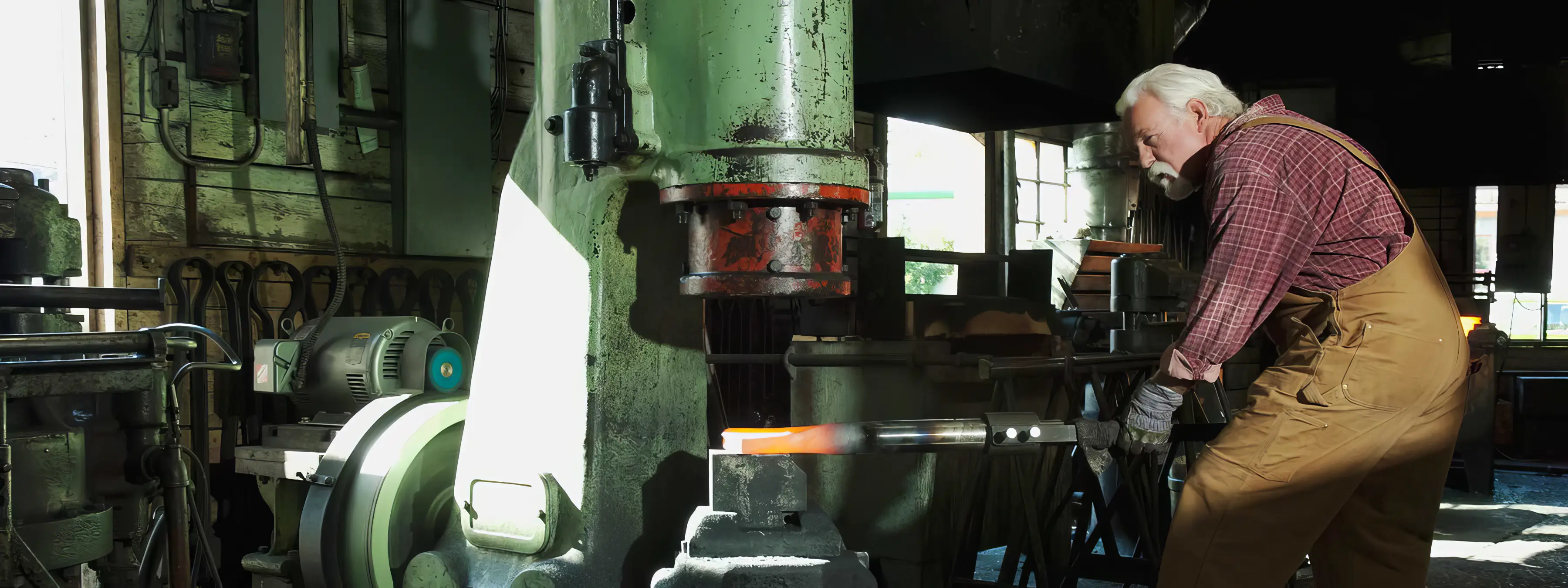 Man working